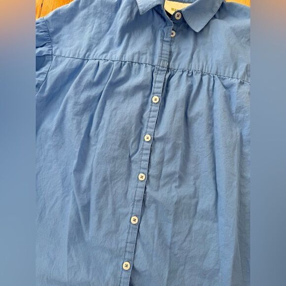 Maeve Poplin Button-down Top - Picture 4 of 10